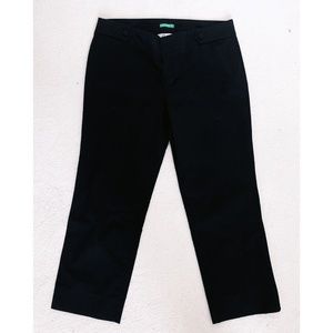 Lilly Pulitzer black Palm Beach fit capris- size 8